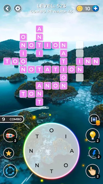 WOW4:Word Connect Offline Word (ВАУ 4)  [МОД Unlimited Money] Screenshot 3