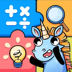 Взломанная Math&Logic games for kids  [МОД Mega Pack] - стабильная версия apk на Андроид