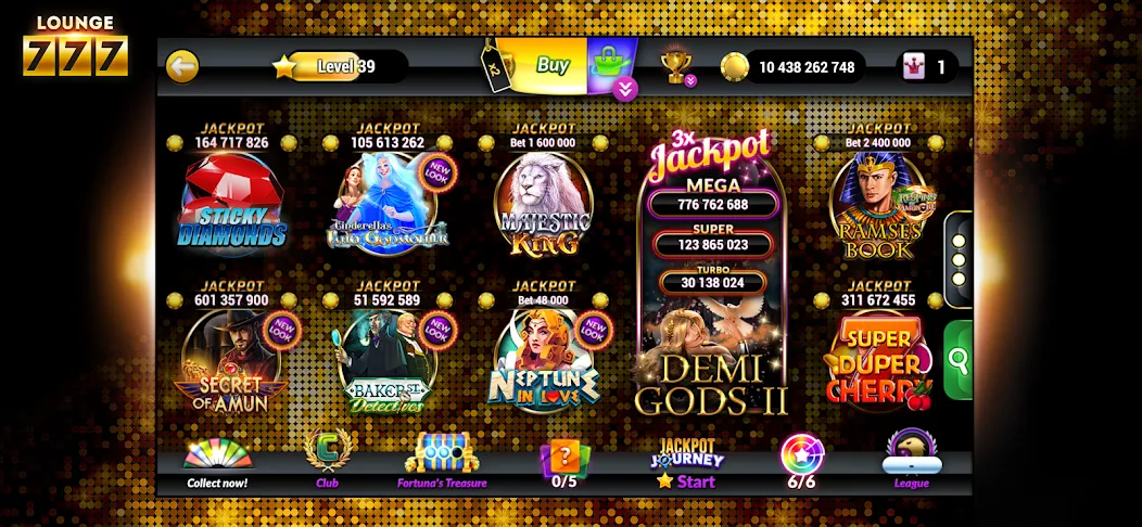 Lounge777 - Online Casino (Лаундж777)  [МОД Unlimited Money] Screenshot 1