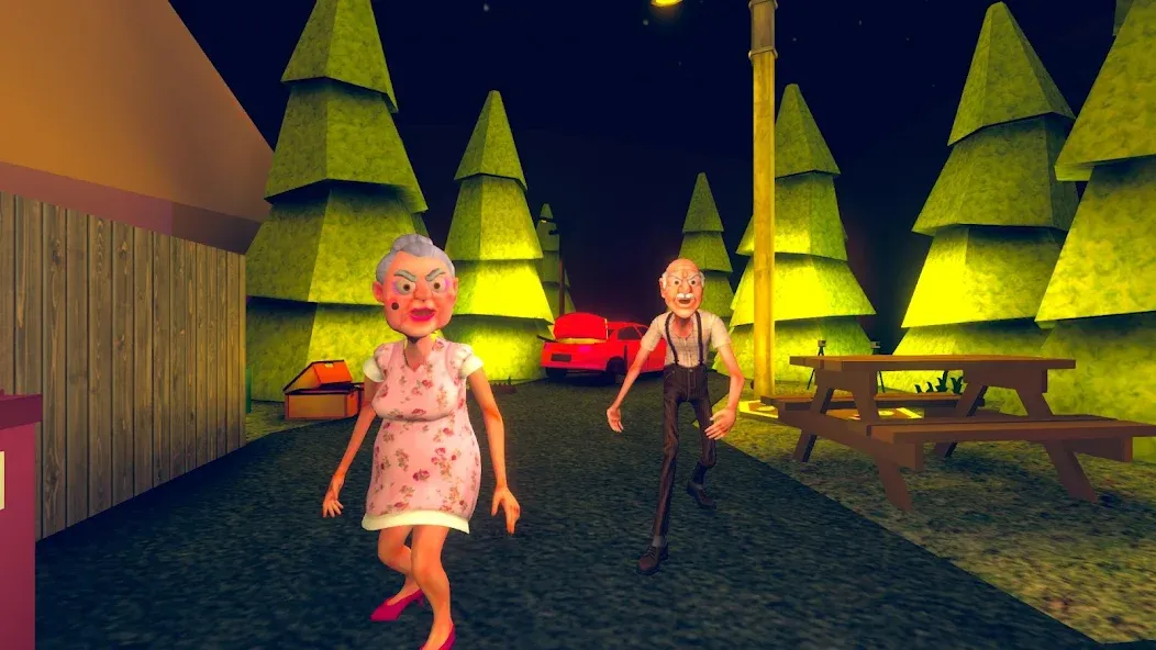 Grandpa And Granny Two Hunters (Дедушка и бабушка  два охотника)  [МОД Menu] Screenshot 1