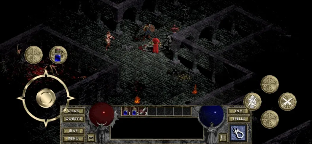 DevilutionX - Diablo 1 port (ДевилутионЭкс)  [МОД Бесконечные деньги] Screenshot 2