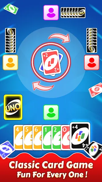 Uno - Party Card Game (Уно)  [МОД Меню] Screenshot 2