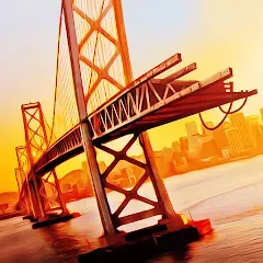 Взлом Bridge Construction Simulator (Бридж Конструкшн Симулятор)  [МОД Меню] - последняя версия apk на Андроид