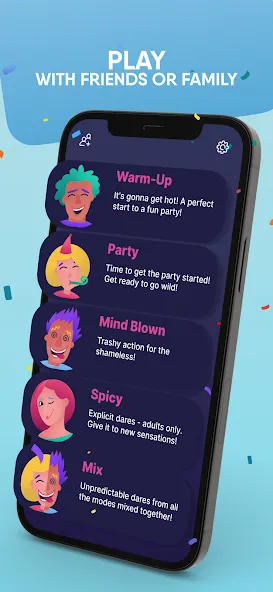 Dare or Penalty : Party game  [МОД Все открыто] Screenshot 2