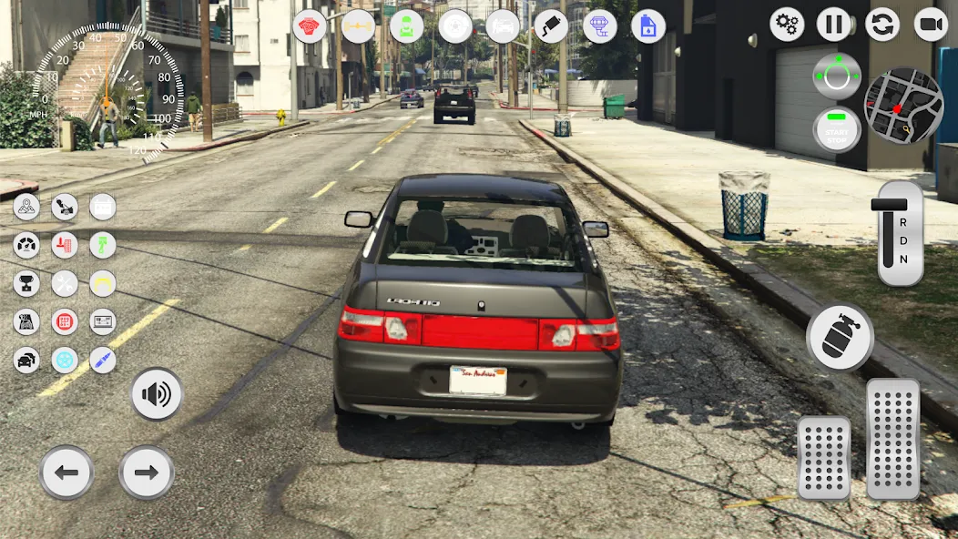 Lada 2110: Urban Simulator  [МОД Unlimited Money] Screenshot 4