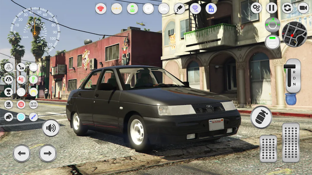 Lada 2110: Urban Simulator  [МОД Unlimited Money] Screenshot 5