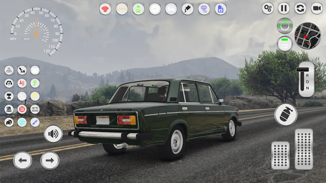 VAZ Cars: Soviet City Ride  [МОД Все открыто] Screenshot 4