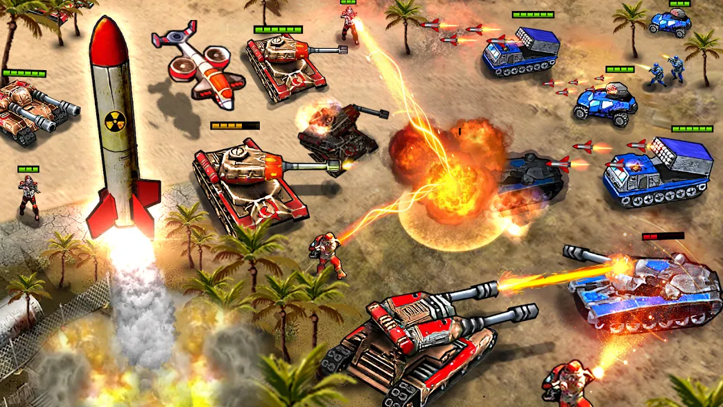 Command Generals RTS  [МОД Menu] Screenshot 2