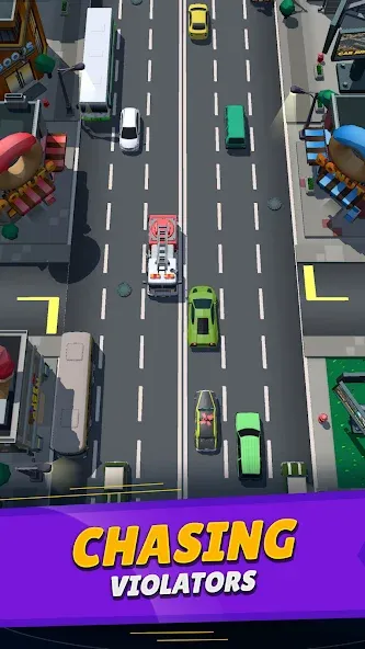 Traffic police simulator  [МОД Много монет] Screenshot 4