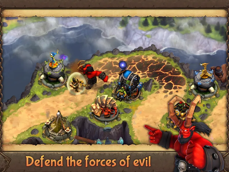 Evil Defenders (Ивил Дефендерс)  [МОД Menu] Screenshot 1