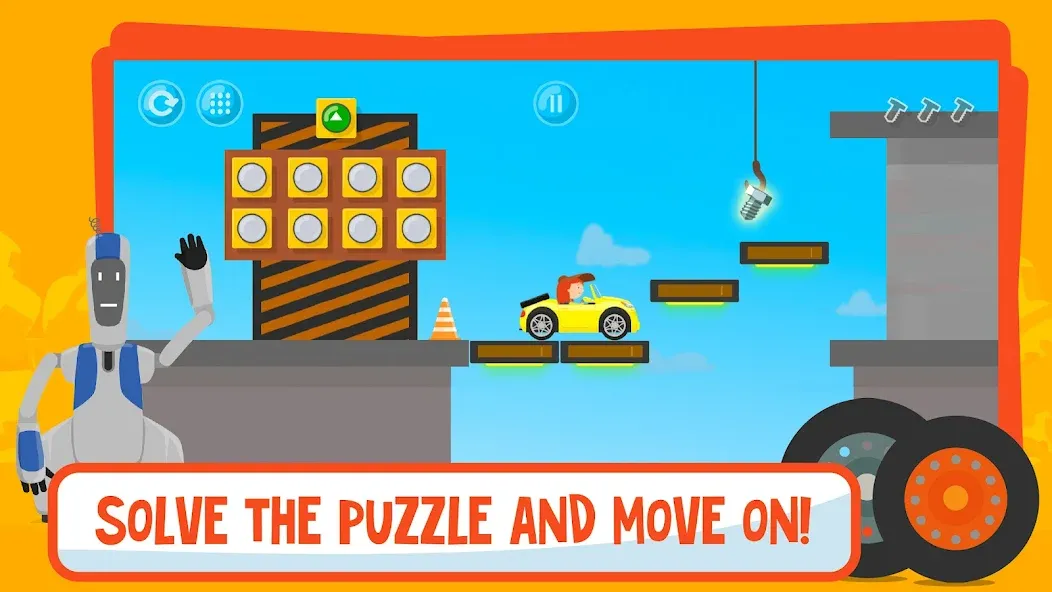 McWheelie logic games for kids  [МОД Unlocked] Screenshot 1