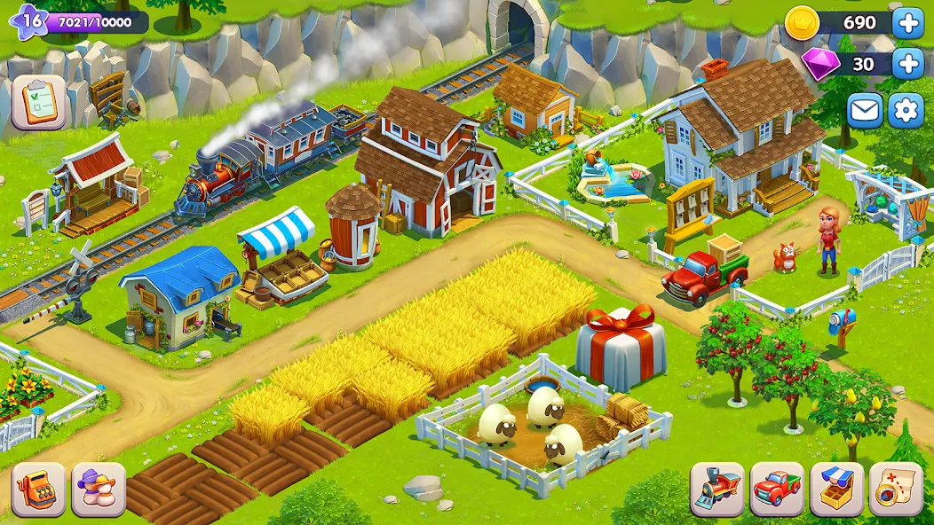 Golden Farm  [МОД Бесконечные монеты] Screenshot 5