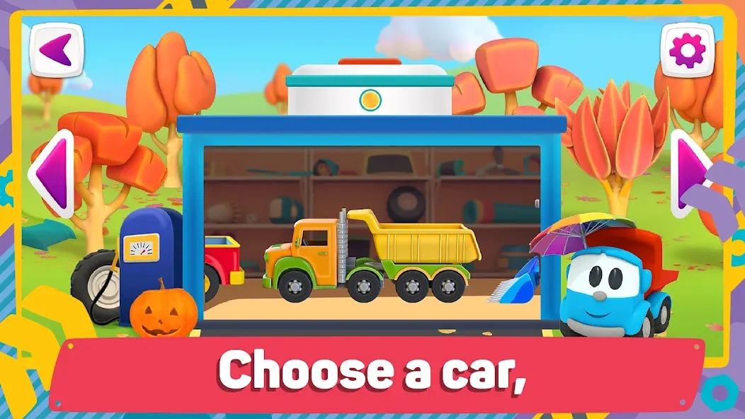 Leo 2: Puzzles & Cars for Kids  [МОД Бесконечные монеты] Screenshot 4