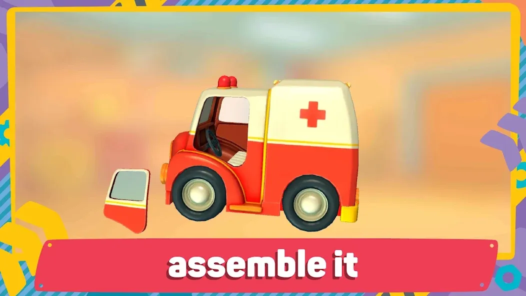 Leo 2: Puzzles & Cars for Kids  [МОД Бесконечные монеты] Screenshot 5