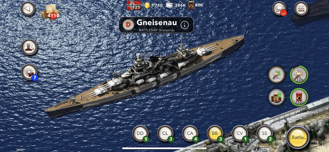 Navy Field: Online Sea Battles (НеиФилд)  [МОД Много монет] Screenshot 2