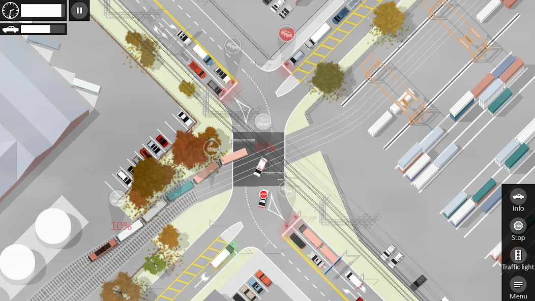 Intersection Controller (Интерсекшн контроллер)  [МОД Бесконечные монеты] Screenshot 1