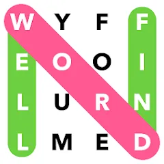 Скачать взломанную Word Heaps Search - Word Games (Ворд Хипс Срч)  [МОД Все открыто] - последняя версия apk на Андроид