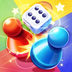 Скачать взломанную Ludo Talent - Game & Chatroom (Лудо Талент)  [МОД Много денег] - полная версия apk на Андроид