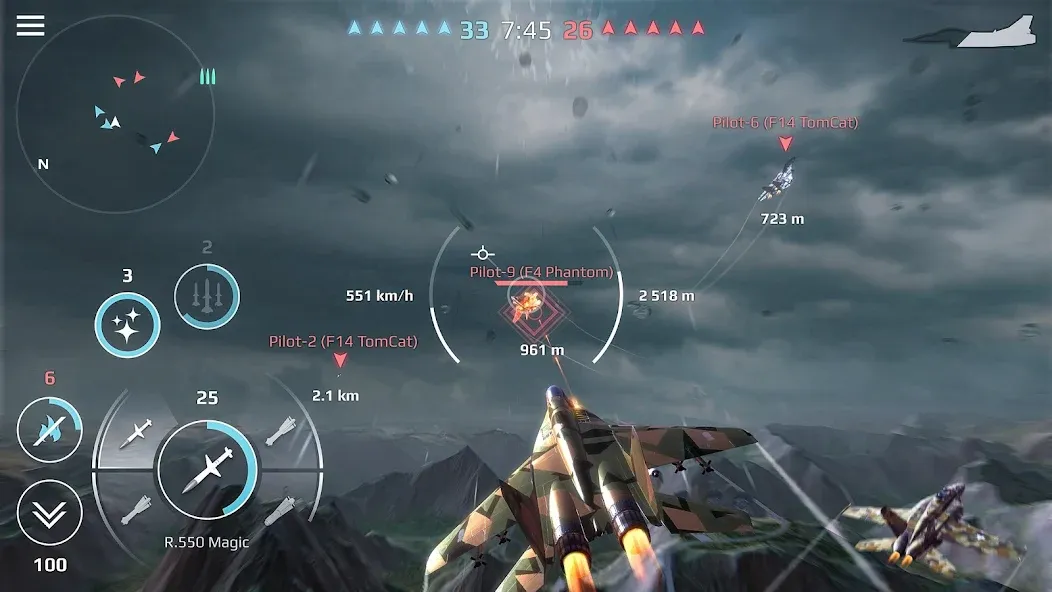 Sky Combat: War Planes Online (Скай Комбат)  [МОД Меню] Screenshot 1