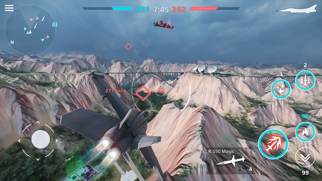 Sky Combat: War Planes Online (Скай Комбат)  [МОД Меню] Screenshot 2