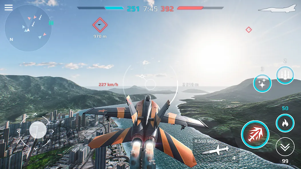 Sky Combat: War Planes Online (Скай Комбат)  [МОД Меню] Screenshot 5