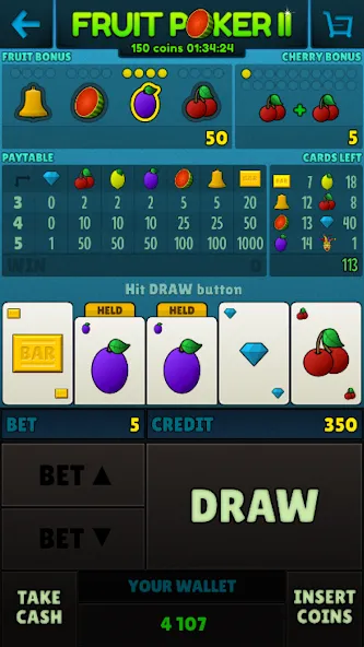 American Poker 90's Casino  [МОД Бесконечные деньги] Screenshot 5