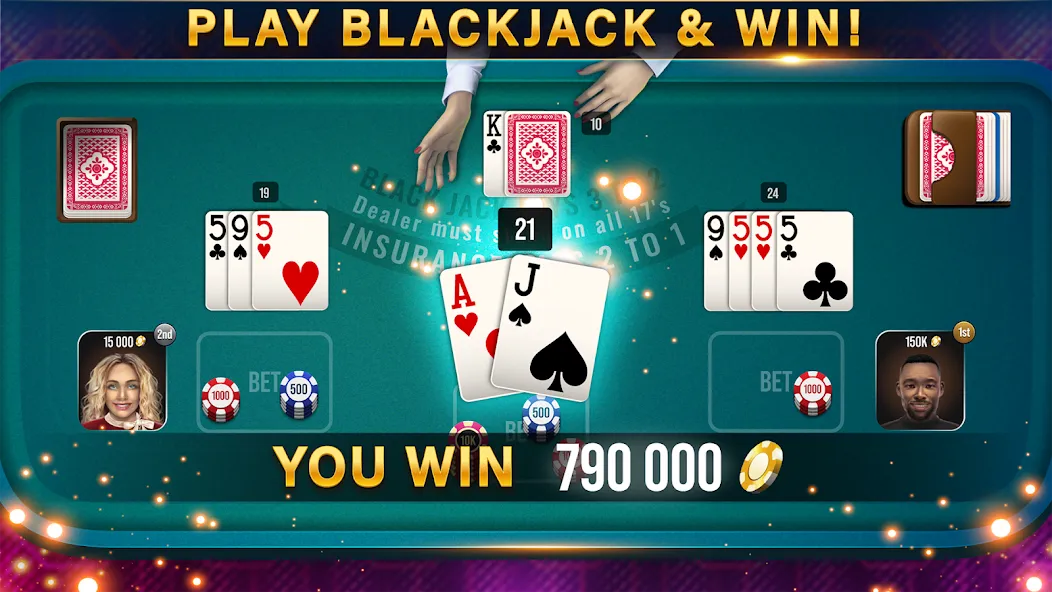 Casino All Star: Poker & Slots (Казино Олл Стар)  [МОД Много монет] Screenshot 5