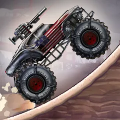 Скачать взломанную Zombie Hill Racing: Earn Climb (Зомби Хилл Рейсинг)  [МОД Unlocked] - полная версия apk на Андроид