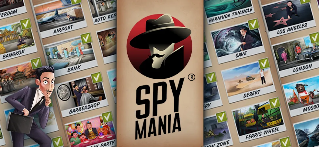 Spy game: play with friends  [МОД Menu] Screenshot 5