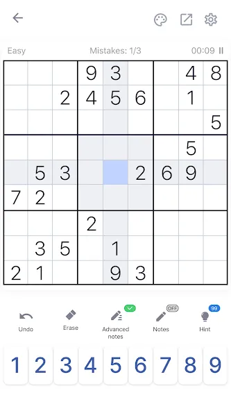 Sudoku - Classic Sudoku Puzzle  [МОД Много монет] Screenshot 4