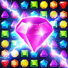 Скачать взлом Jewels Planet - Match 3 Puzzle  [МОД Unlimited Money] - стабильная версия apk на Андроид