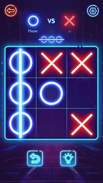 OX Game - XOXO · Tic Tac Toe  [МОД Menu] Screenshot 1