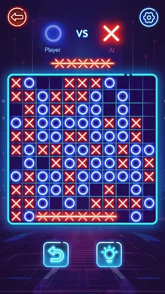 OX Game - XOXO · Tic Tac Toe  [МОД Menu] Screenshot 4