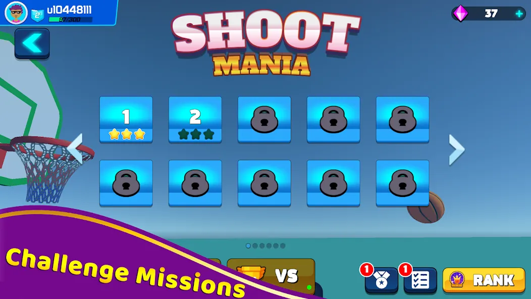 Shoot Challenge Basketball (Шут Челлендж Баскетбол)  [МОД Unlocked] Screenshot 4