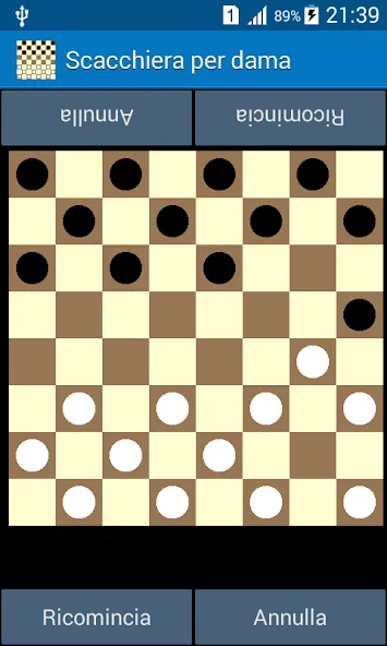 Italian Checkers - Dama (Дама)  [МОД Много денег] Screenshot 1