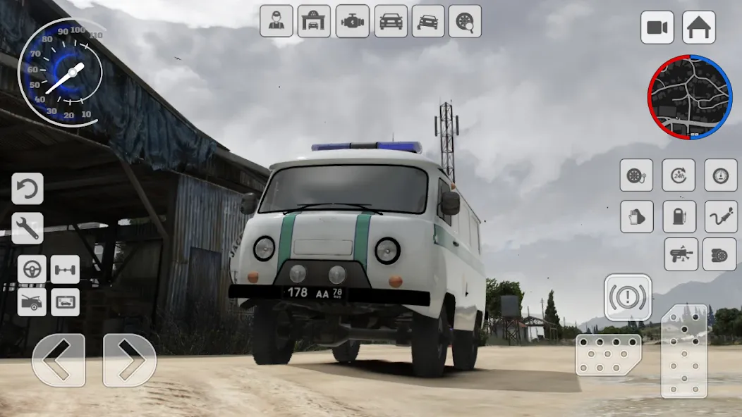 UAZ Loaf: Special vehicle 4x4  [МОД Mega Pack] Screenshot 1