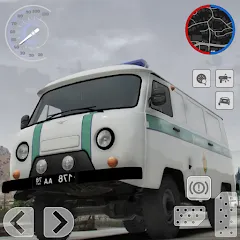 Взломанная UAZ Loaf: Special vehicle 4x4  [МОД Mega Pack] - стабильная версия apk на Андроид