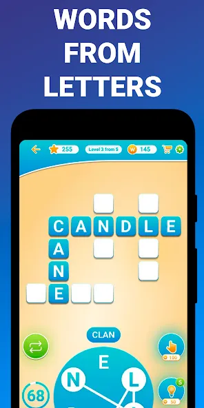 Words from word: Crosswords  [МОД Unlocked] Screenshot 4