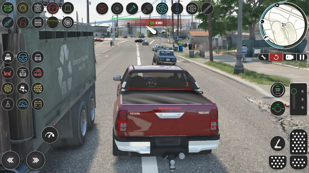 Pickup Hilux: Toyota Off Road (Пикап Хайлюкс)  [МОД Бесконечные деньги] Screenshot 3
