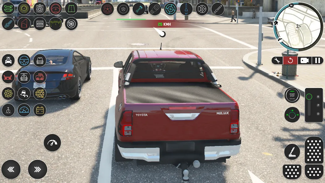 Pickup Hilux: Toyota Off Road (Пикап Хайлюкс)  [МОД Бесконечные деньги] Screenshot 4